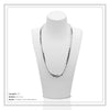 Cuban Link Necklace Silver Plated 10 mm Men Jewelry