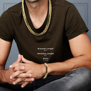Miami Cuban Link Necklace Bracelet