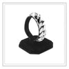 Miami Cuban Link Bracelet Silver Men Jewelry 8.5 inch 24 mm