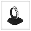 Miami Cuban Link Chain Bracelet Silver Men Jewelry  8.5 inch 18 mm