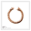 🎁 Miami Cuban Link Bracelet 14K Gold Premium Plated 12mm Men Jewelry 8.5 inch (100% off)