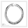 Miami Cuban Link Men Silver Necklace Jewelry 20 mm